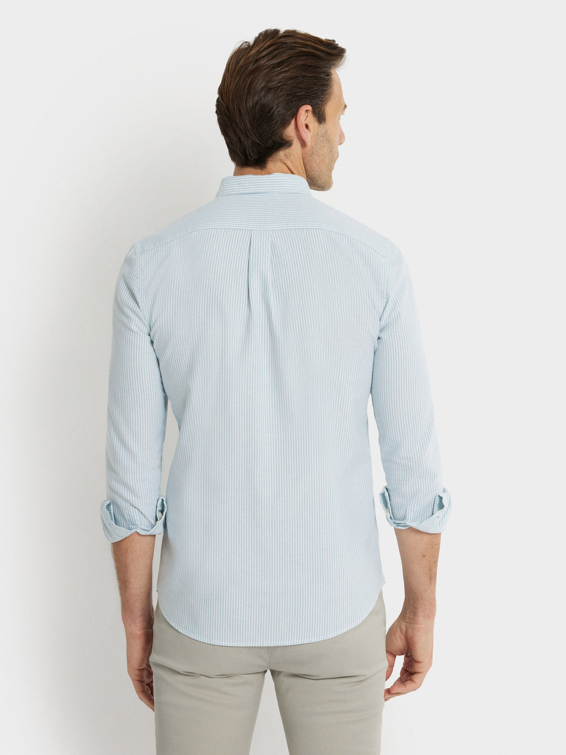 CAMISA OXFORD STR2 VERDE