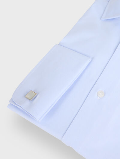 CAMISA ROMA TWILL P.DOBLE CELESTE