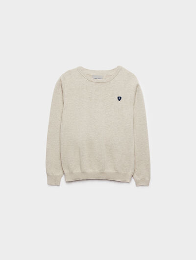 JERSEY ROUND NECK KIDS CRUDO