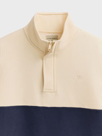 SUDADERA BRAXTON BEIGE