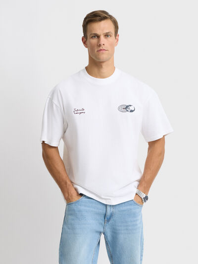 CAMISETA INFINITE BLANCO