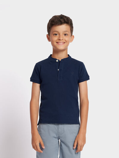POLO MAO KIDS AZUL MARINO