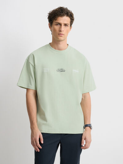 CAMISETA POTENTIAL VERDE AGUA