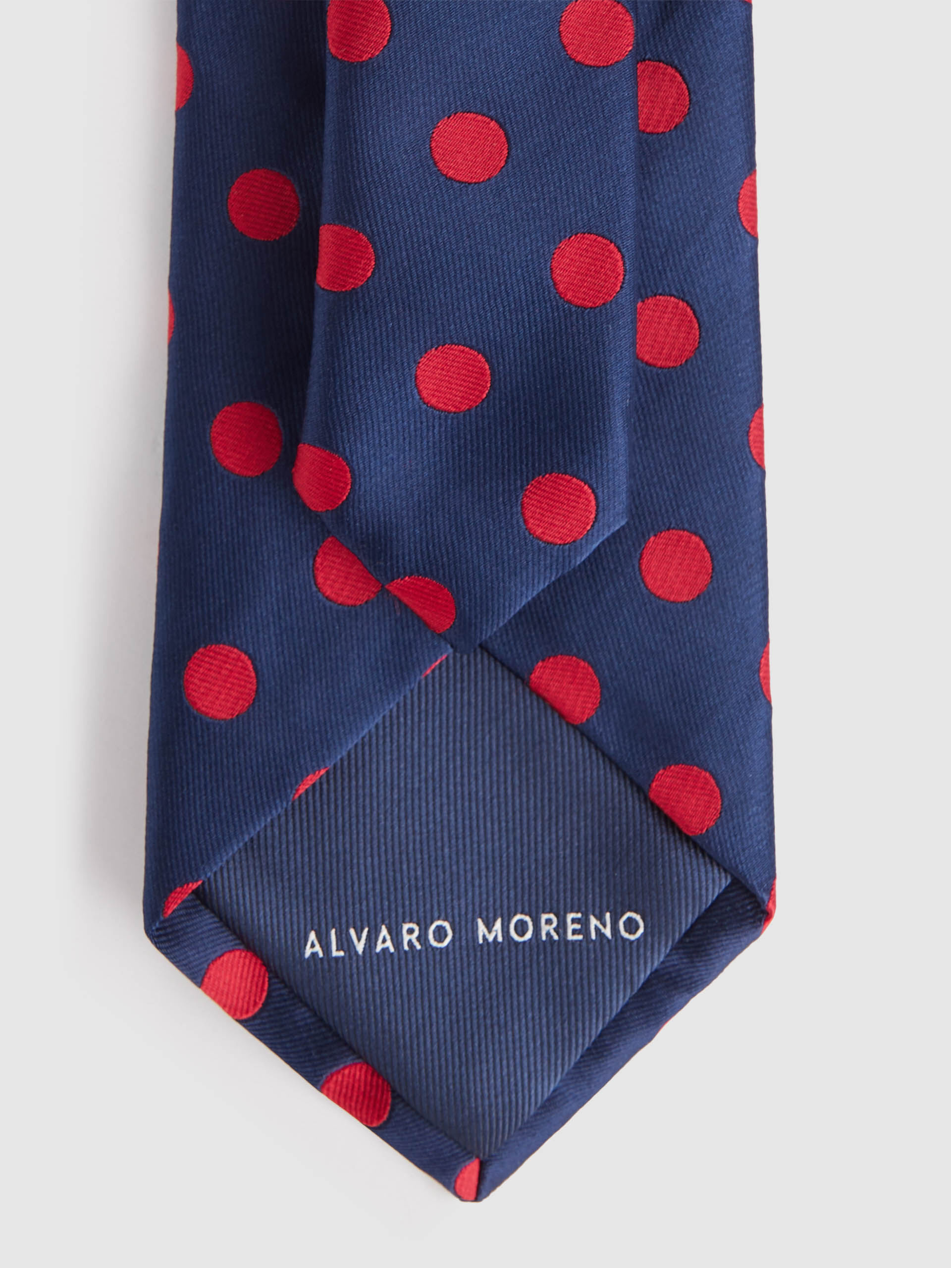 CORBATA JACQUARD MF ROJO