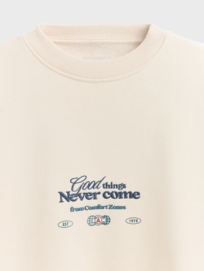 SUDADERA UNIVERSE CRUDO