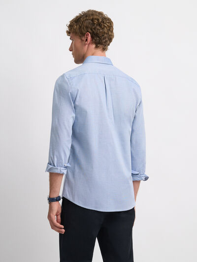 CAMISA NIDO AZUL MARINO