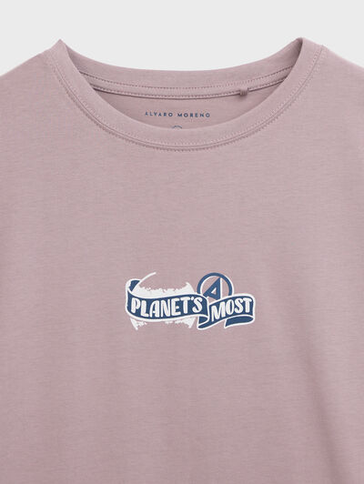 CAMISETA PLANET ROSA