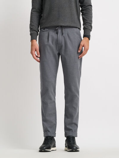 PANTALON FRANELA GRIS