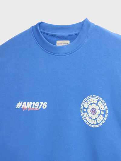 SUDADERA GENUINE AZUL