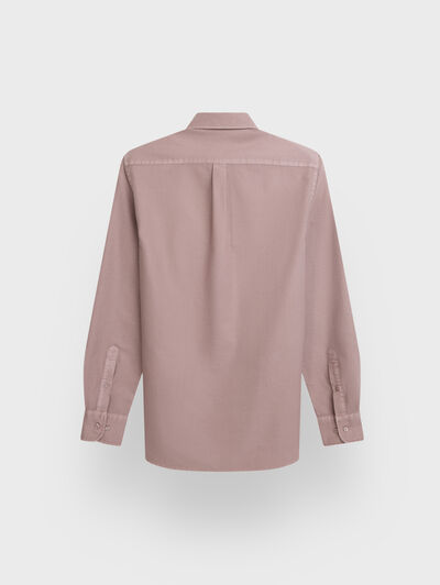 CAMISA OXFORD DYE ROSA