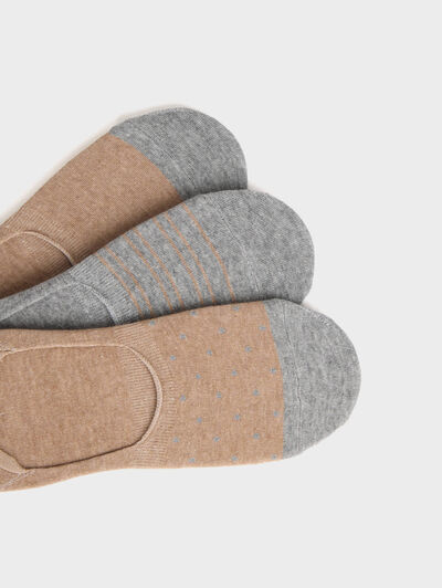 CALCETINES INVISIBLES BEIGE