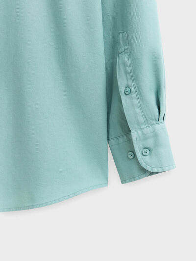 CAMISA PANAMA DYE TURQUESA