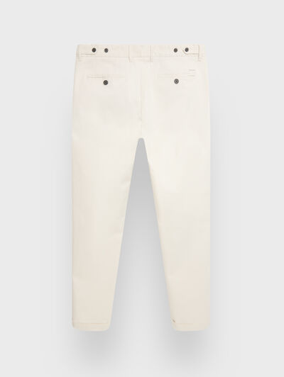 PANTALON CARROT CRUDO