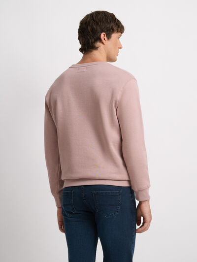 SUDADERA BASICA ROSA