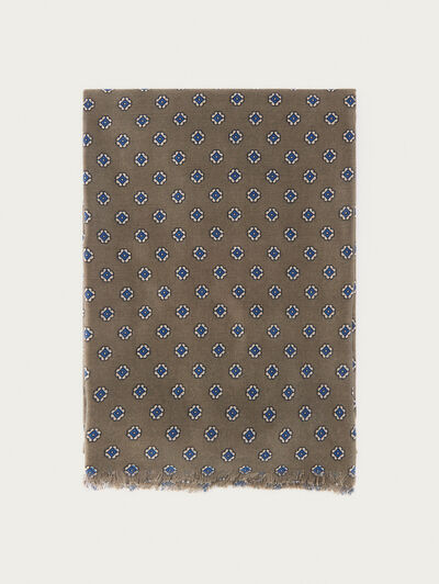 FOULARD PRINT MARRÓN