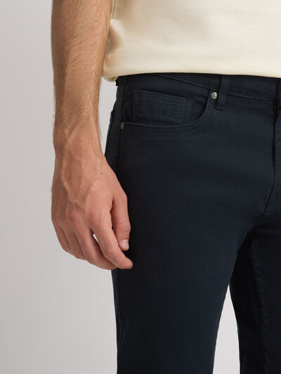 PANTALON MICRO 5PKT AZUL MARINO