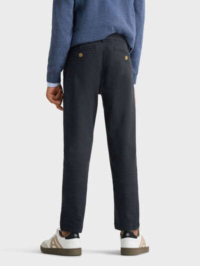 PANTALON CHINO KIDS AZUL MARINO