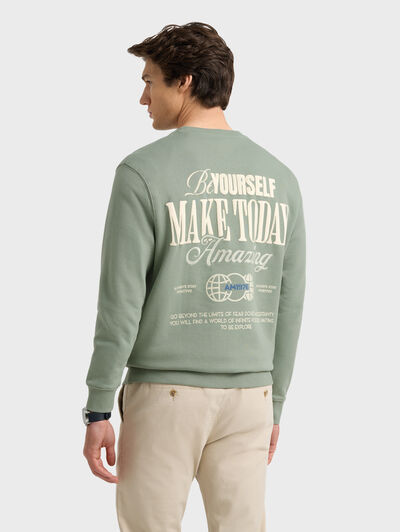 SUDADERA POSITIVITY VERDE