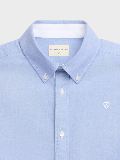 CAMISA NIDO C.BOTON AZUL