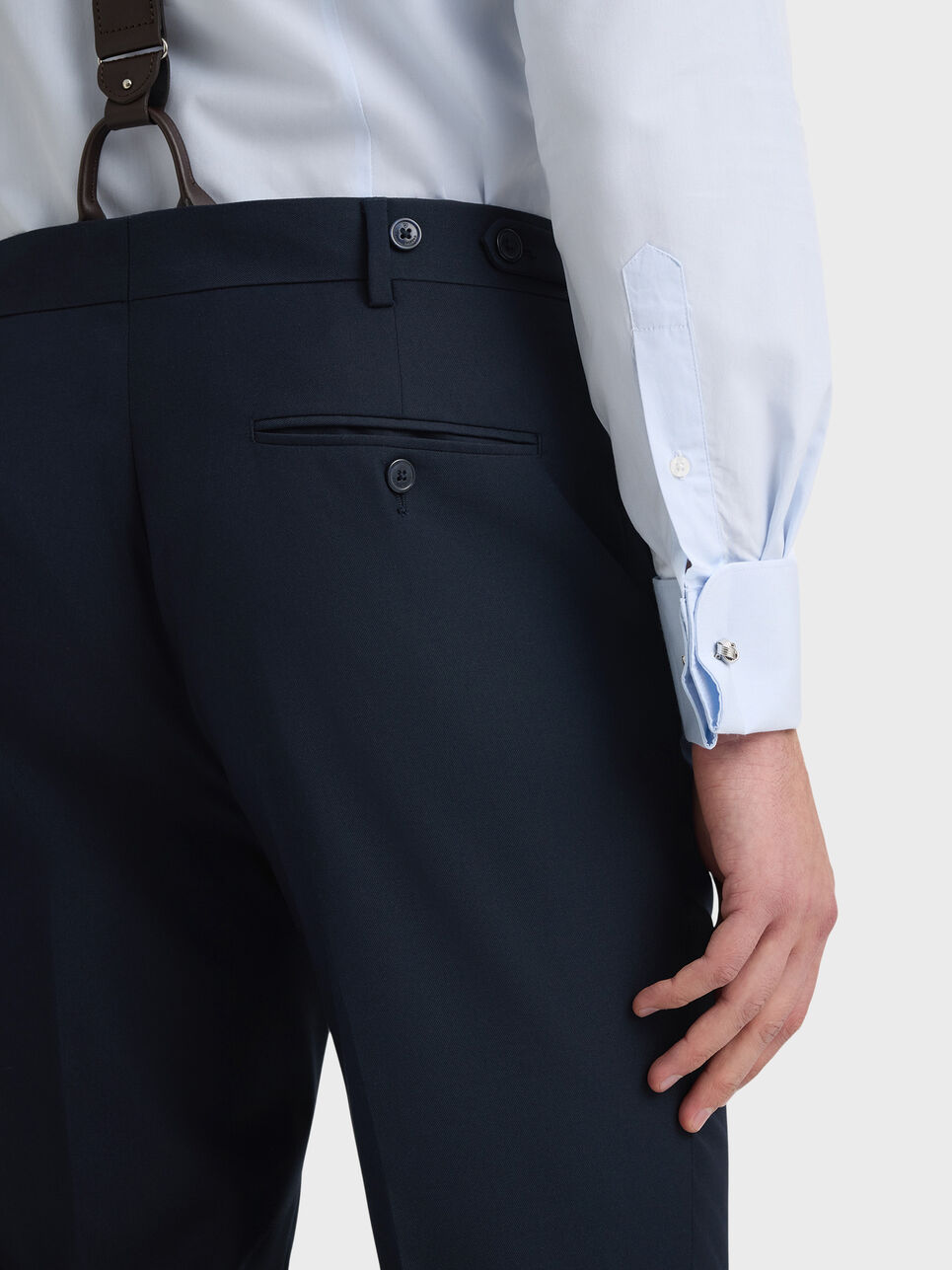PANTALON TWILL CRUZADO