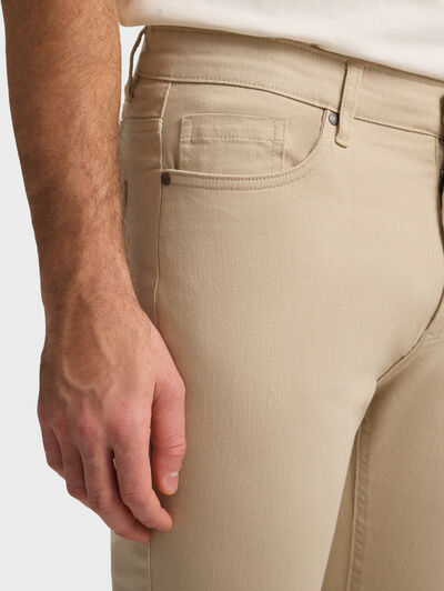 PANTALON PIGMENT BEIGE