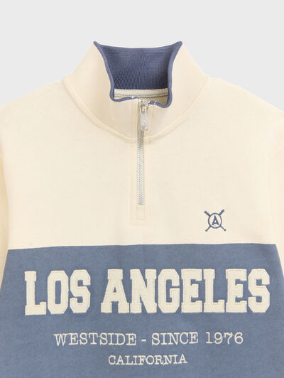 SUDADERA CALIFORNIA KIDS BEIGE