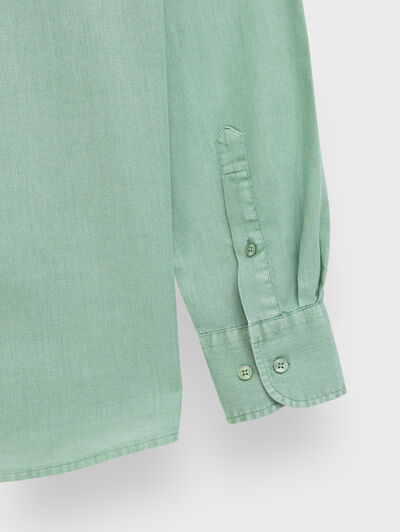 CAMISA LINO GD VERDE