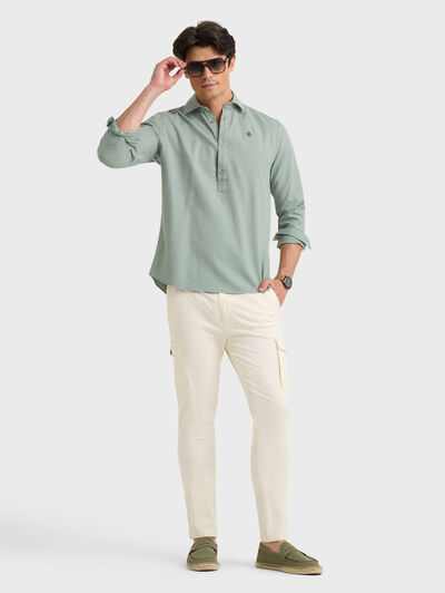 POLERA PANAMA DYE VERDE