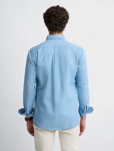 CAMISA DENIM BOLSILLOS