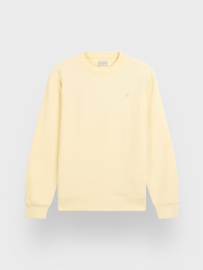 SUDADERA BASIC FANCY AMARILLO