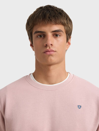 SUDADERA BASICA ROSA