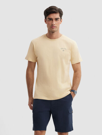 CAMISETA BORN FREE AMARILLO
