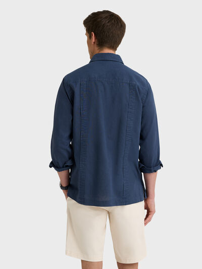 CUBANA LINO GD AZUL MARINO