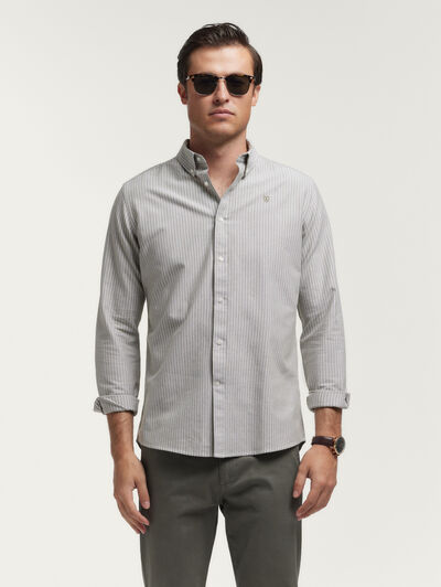 CAMISA OXFORD DIPLO VERDE