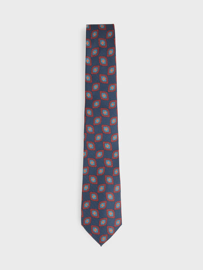 CORBATA PRINTED AZUL