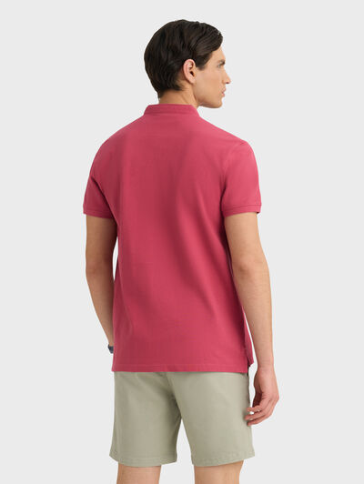 POLO MAO TRENDY BURDEOS