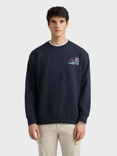 SUDADERA RACE AZUL MARINO