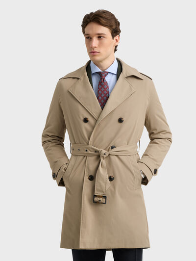 GABARDINA TRENCH BEIGE