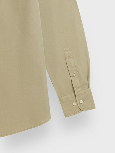 CAMISA POPELIN VERDE