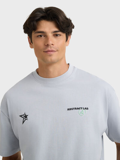 CAMISETA ABSTRACT AZUL