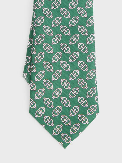 CORBATA PRINTED VERDE