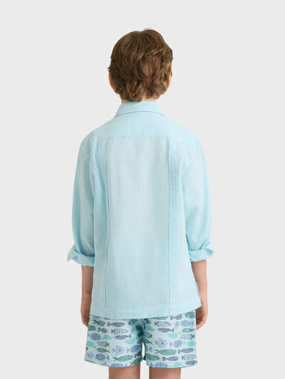 CUBANA LINO KIDS VERDE AGUA