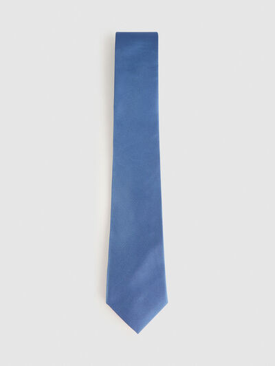 CORBATA JACQUARD MF AZUL