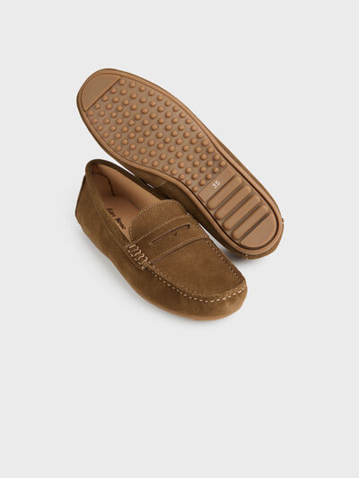 MOCASIN SERRAJE KIDS MARR&Oacute;N