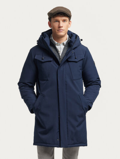 PARKA BORGIA AZUL MARINO