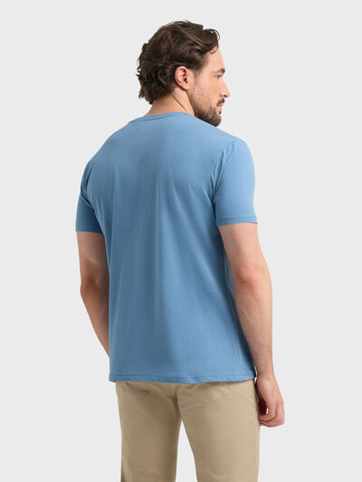 CAMISETA BASICA AZUL