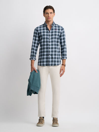 CAMISA TARTAN CHECKS VERDE