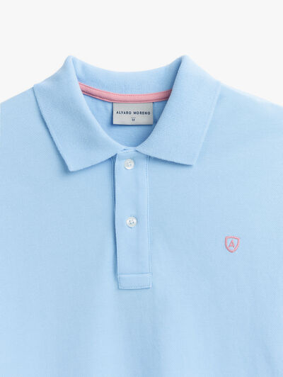 POLO TRENDY CELESTE