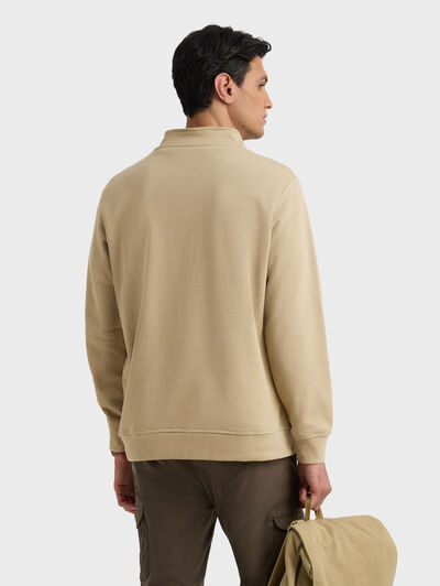 SUDADERA SIMPLY CAMEL