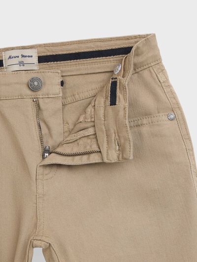 PANTALON 5 POCKETS KIDS CAMEL